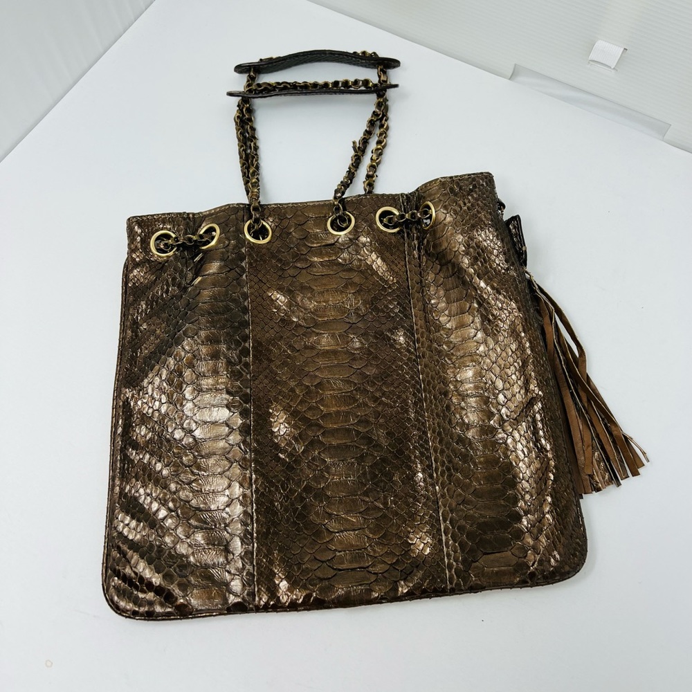 DEVI KROELL**Python Copper Bag**New!!! $4500